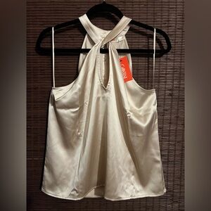 NWT Intempo Large Elegant Cream Top